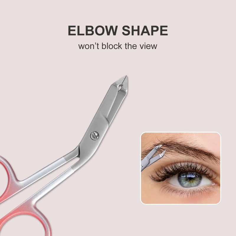 Cut it Professional Scissor Tweezer - Premium Quality Stainless Steel Tweezers with Handles, Larger Grabbing Surface Area, Precision Eyebrow Tweezers for Women and Men Facial Hair - Image 3